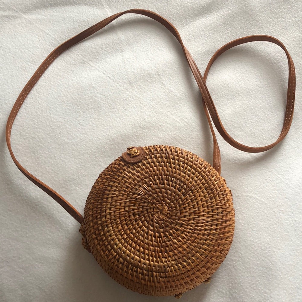 Wicker purse